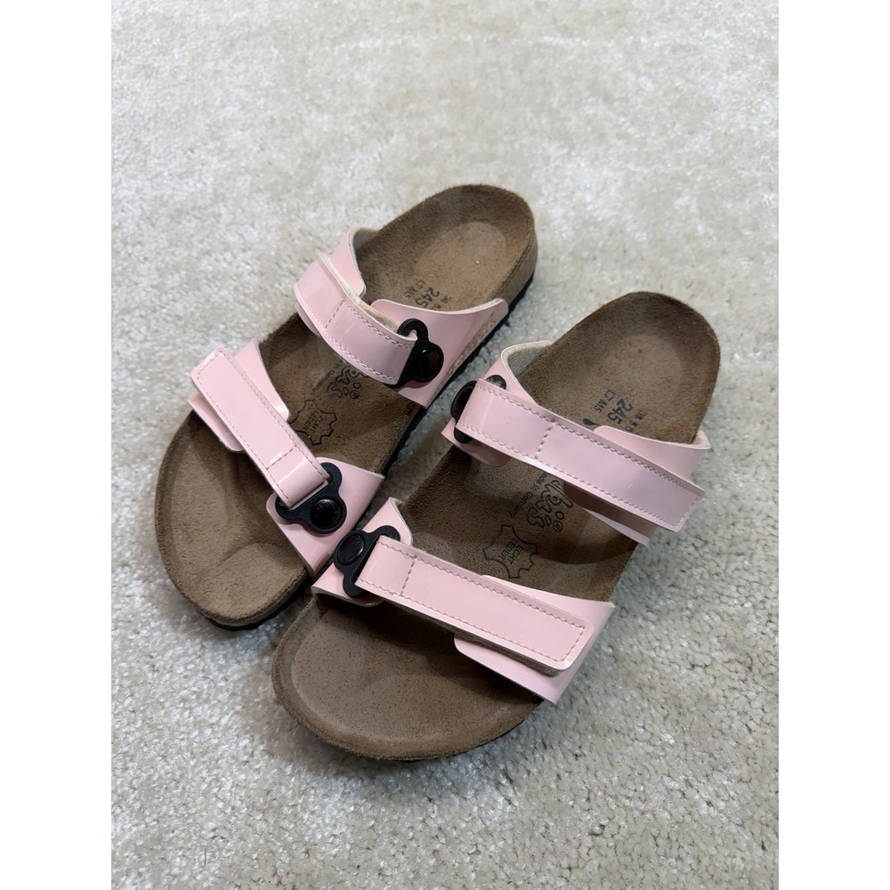 Birkenstock Madura Sandles Womens 7 245 Light Pink Birki's Two Strap